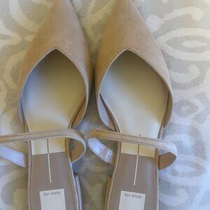 KANIKA WIDE FLATS TAN SUEDE - TAN SUEDE / 10W